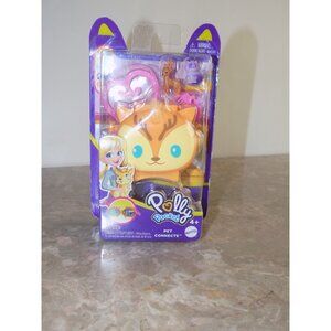 Polly Pocket Pet Connects Deer and Meadow Micro Playset